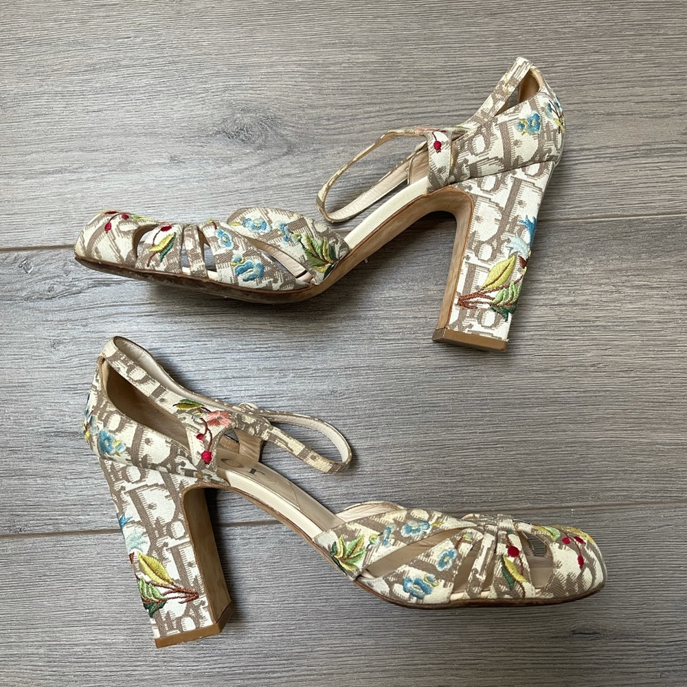 SOLD Dior Mary Jane heels
